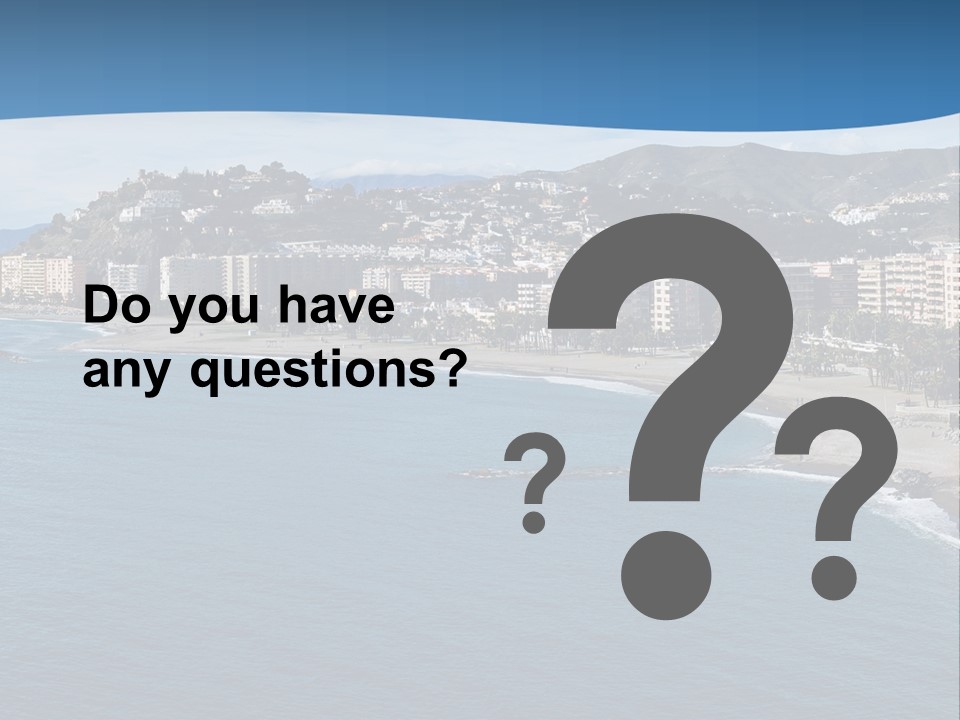 Del Location Coastline PowerPoint Template