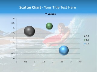 Athlete Surfing Surfer PowerPoint Template