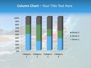 Athlete Surfing Surfer PowerPoint Template