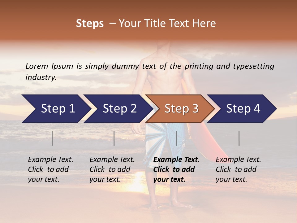 Modern Lifestyle Copyspace PowerPoint Template