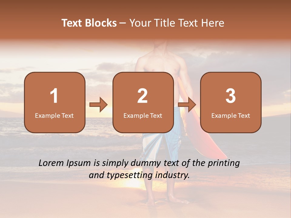 Modern Lifestyle Copyspace PowerPoint Template