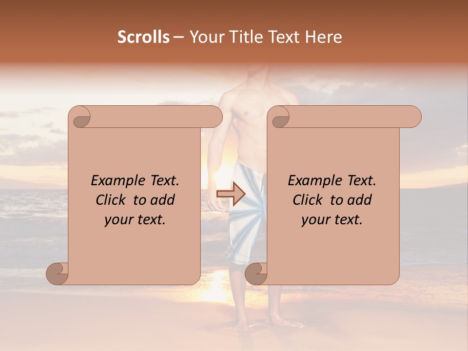 Modern Lifestyle Copyspace PowerPoint Template
