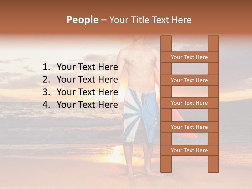 Modern Lifestyle Copyspace PowerPoint Template