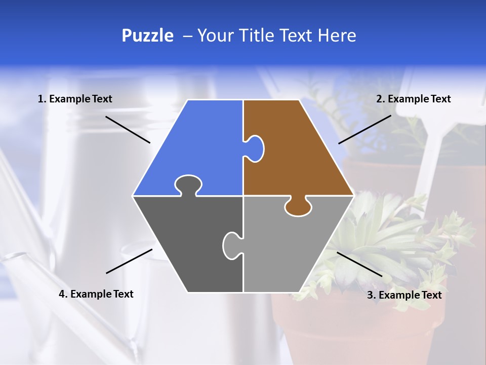 Chart Treasure Market PowerPoint Template