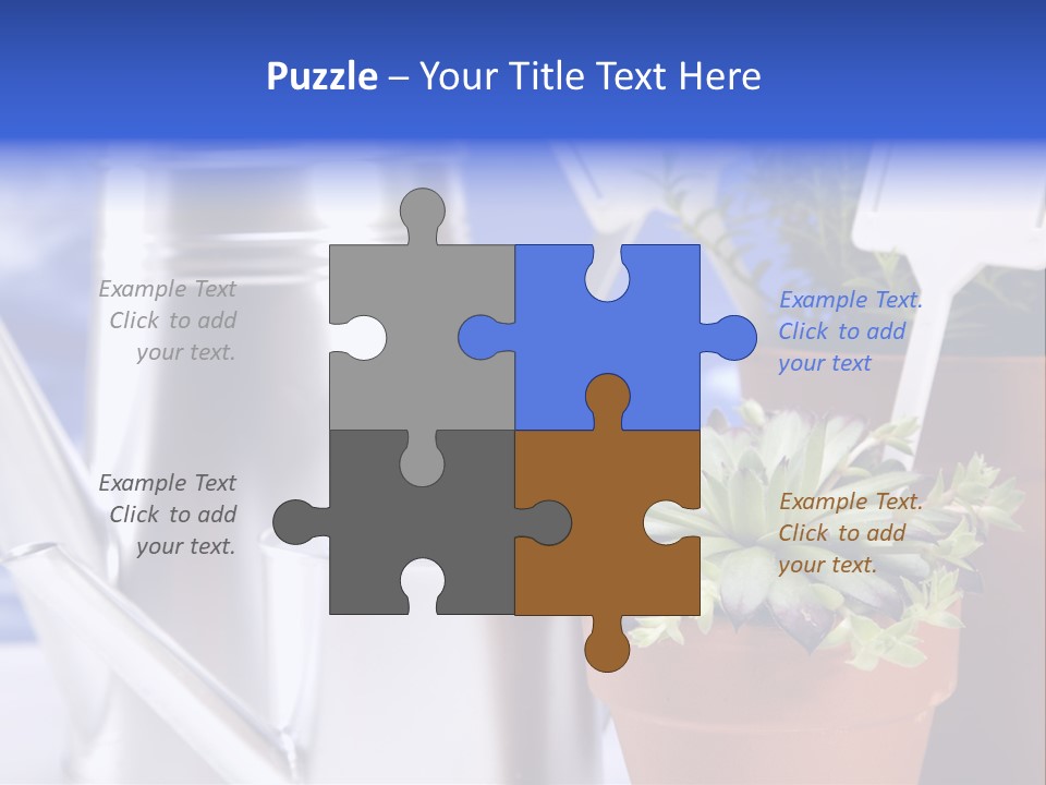 Chart Treasure Market PowerPoint Template