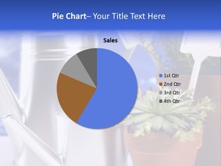 Chart Treasure Market PowerPoint Template