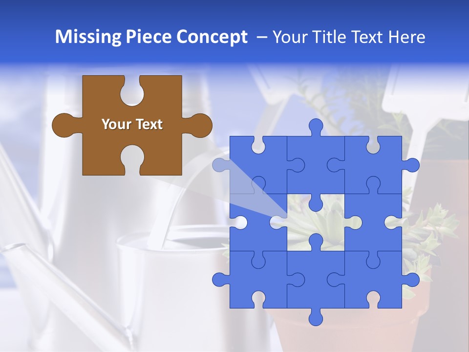 Chart Treasure Market PowerPoint Template