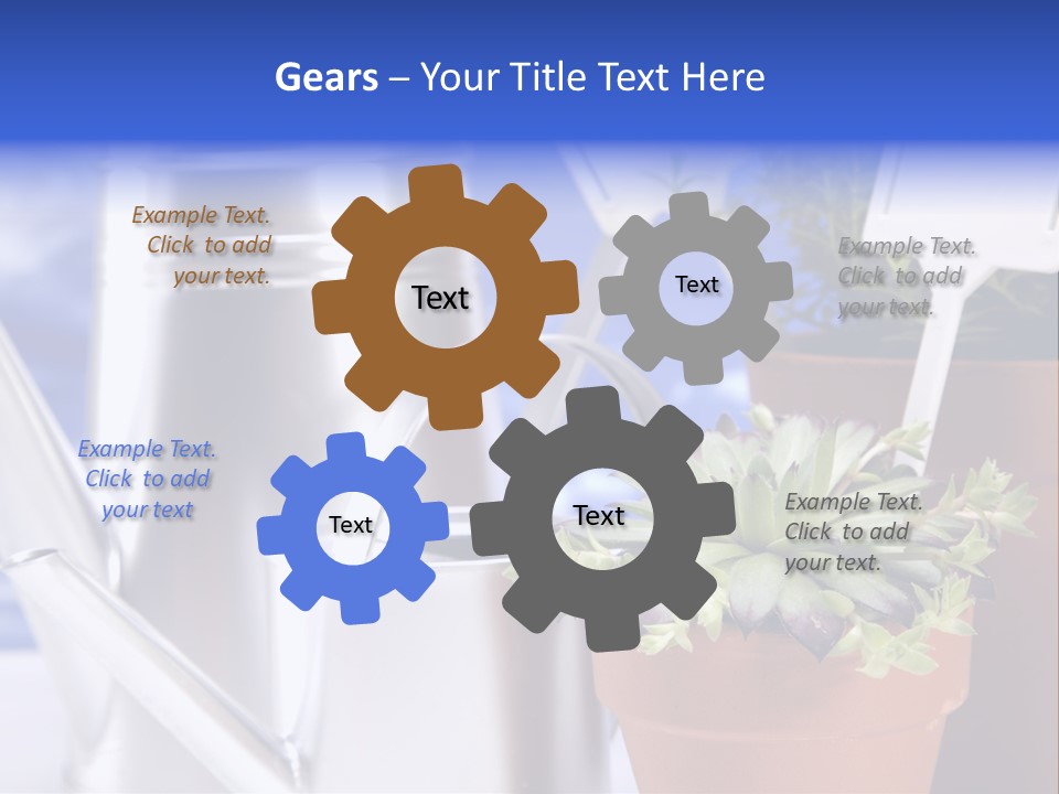 Chart Treasure Market PowerPoint Template
