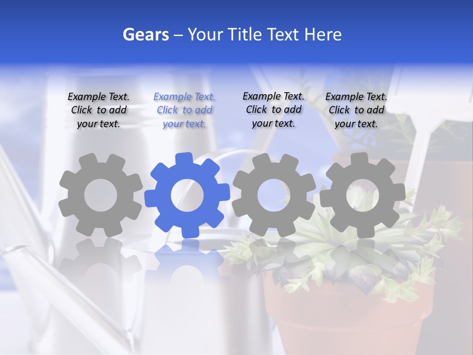 Chart Treasure Market PowerPoint Template