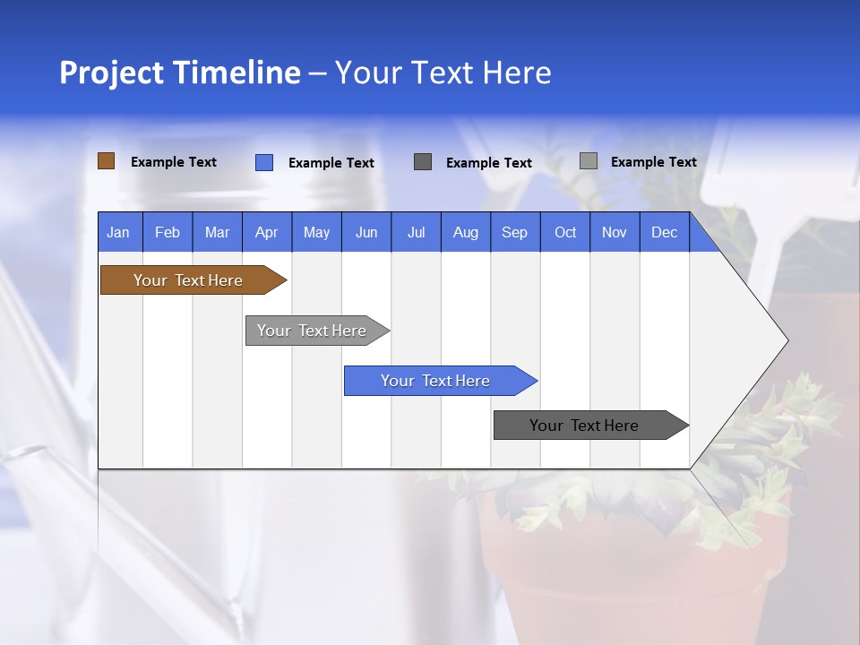 Chart Treasure Market PowerPoint Template