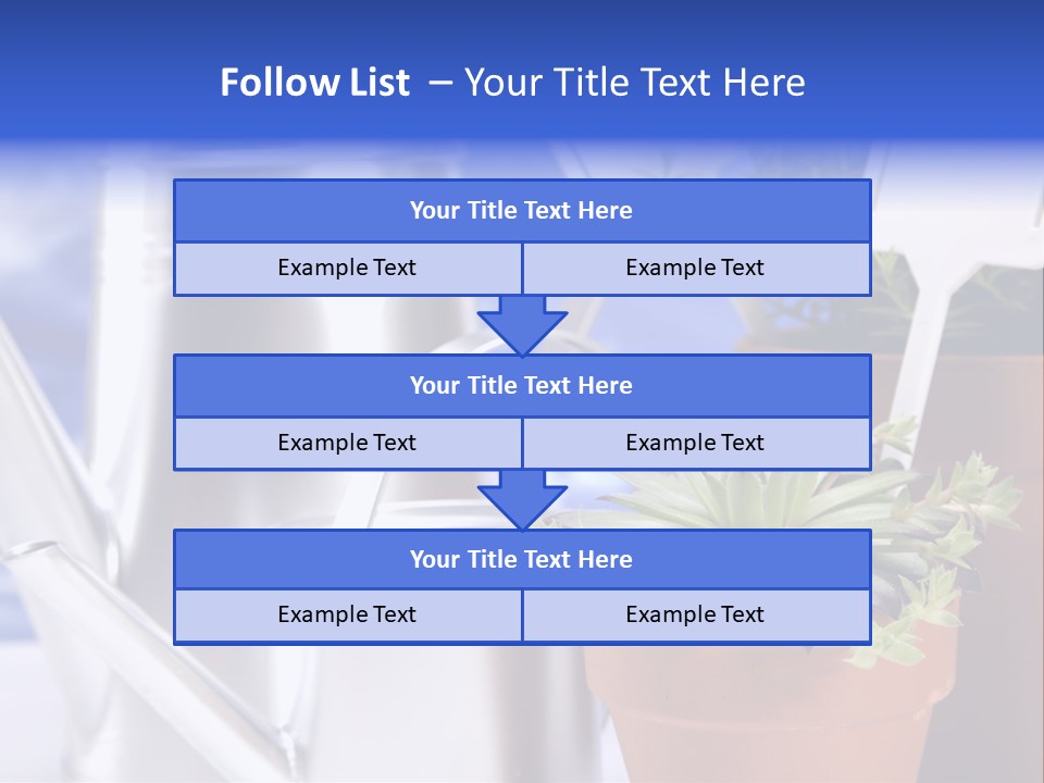 Chart Treasure Market PowerPoint Template