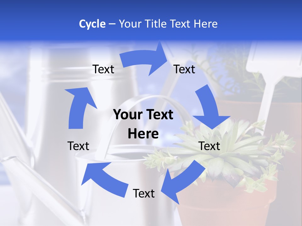 Chart Treasure Market PowerPoint Template