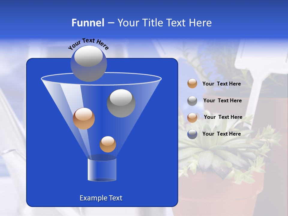 Chart Treasure Market PowerPoint Template
