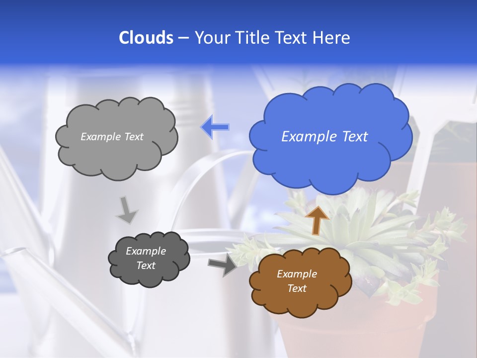 Chart Treasure Market PowerPoint Template