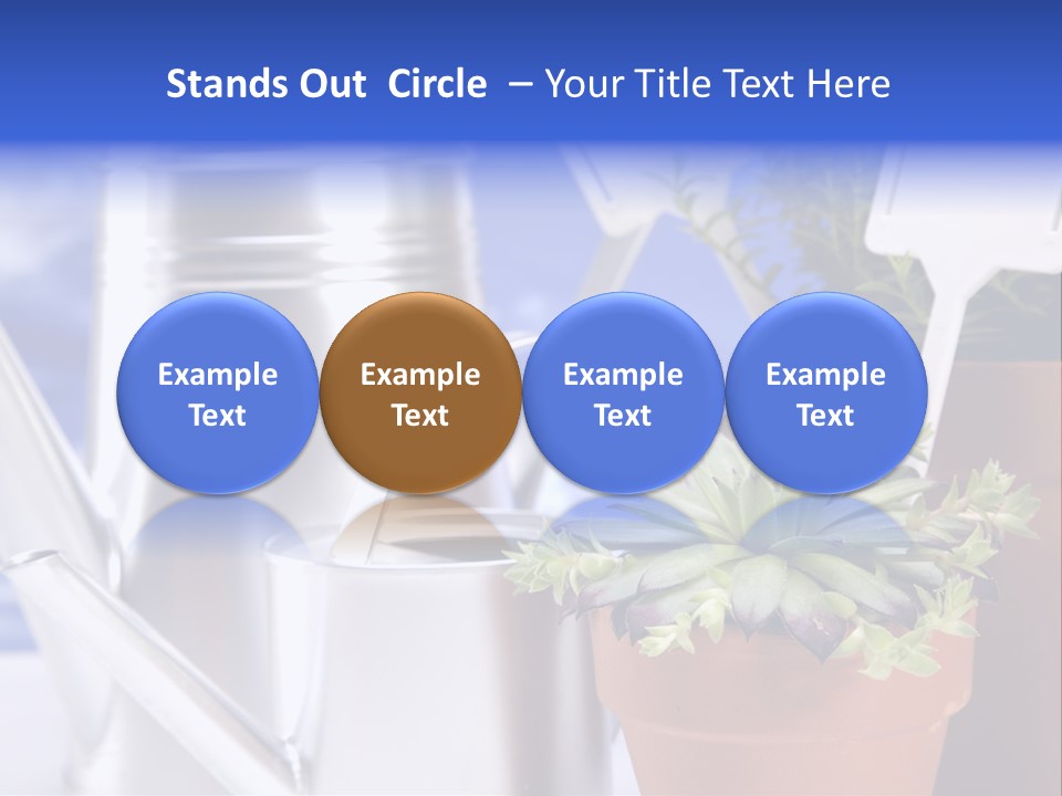 Chart Treasure Market PowerPoint Template