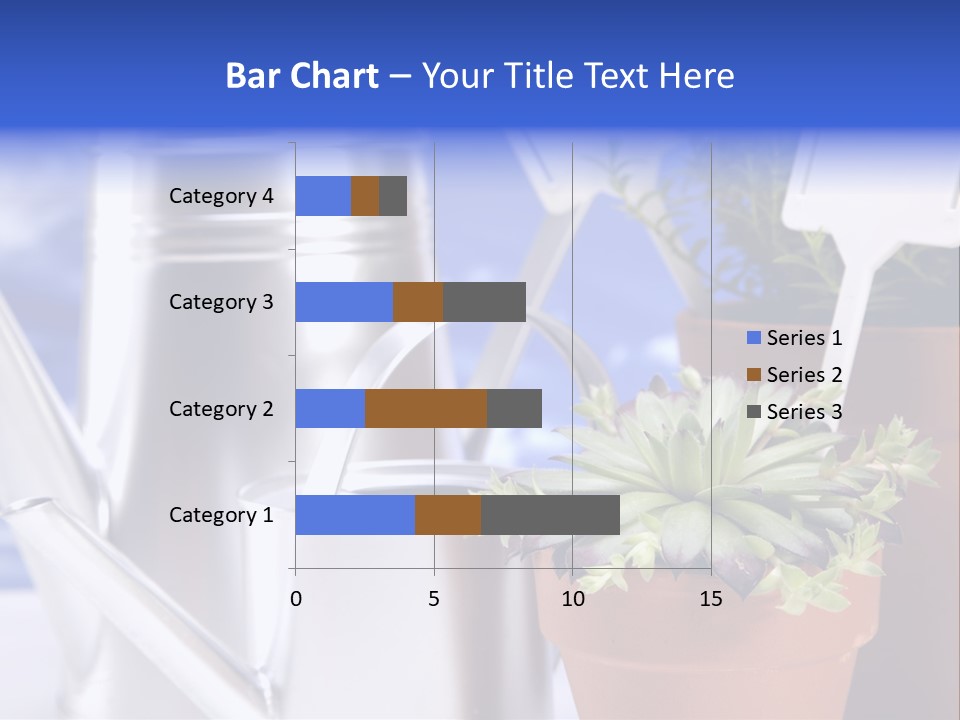 Chart Treasure Market PowerPoint Template