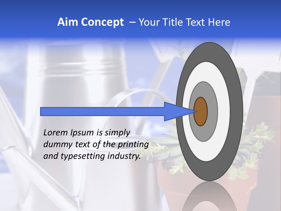 Chart Treasure Market PowerPoint Template