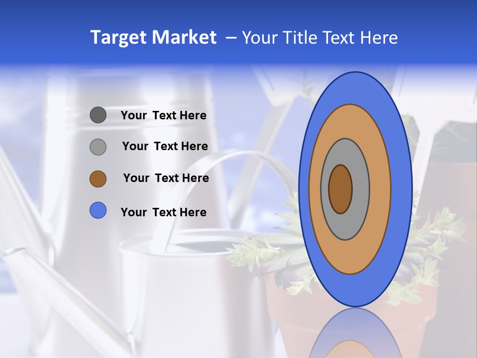 Chart Treasure Market PowerPoint Template