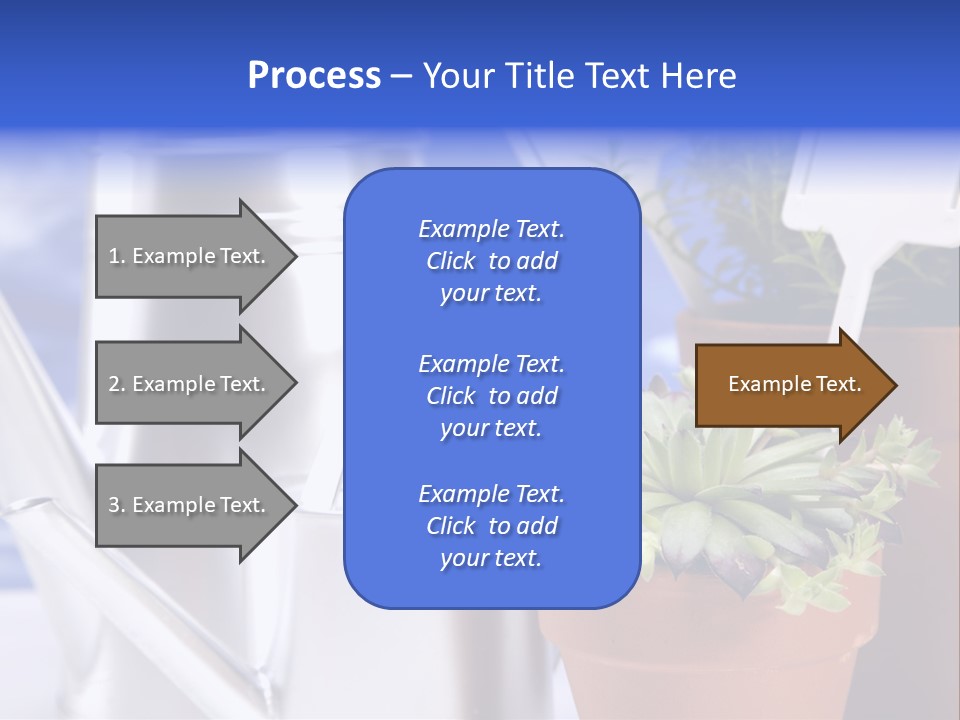 Chart Treasure Market PowerPoint Template
