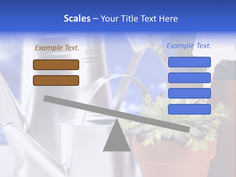 Chart Treasure Market PowerPoint Template