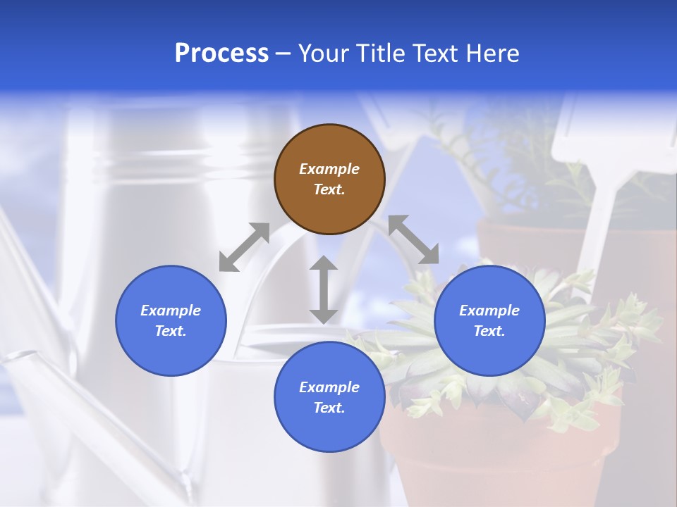Chart Treasure Market PowerPoint Template