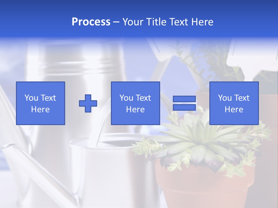 Chart Treasure Market PowerPoint Template