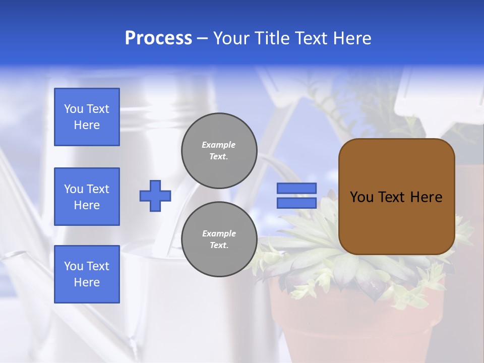 Chart Treasure Market PowerPoint Template