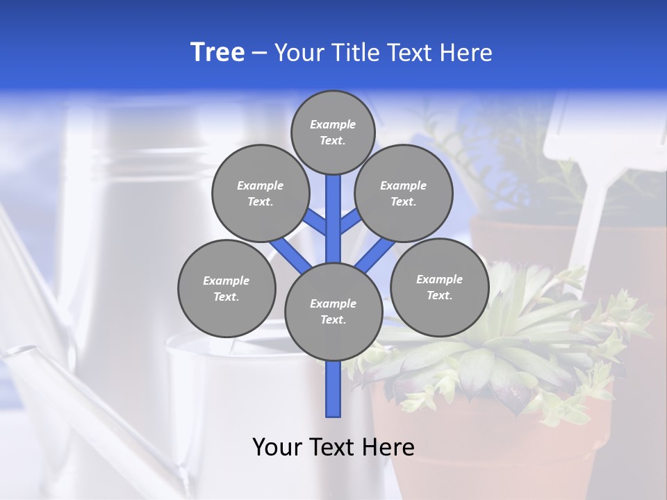 Chart Treasure Market PowerPoint Template
