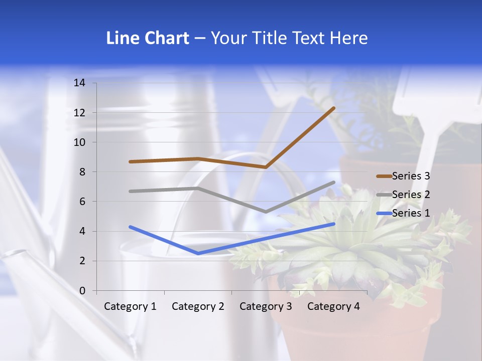 Chart Treasure Market PowerPoint Template