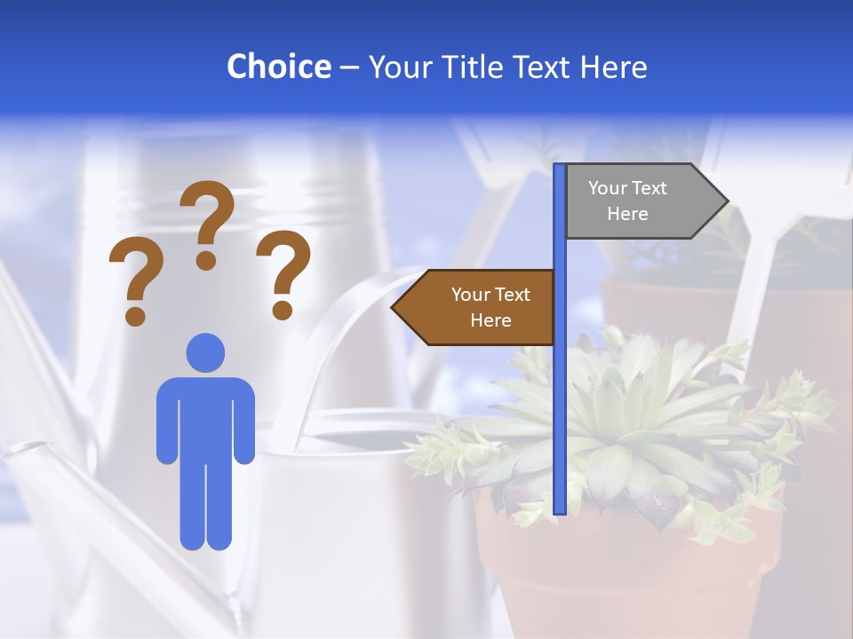 Chart Treasure Market PowerPoint Template