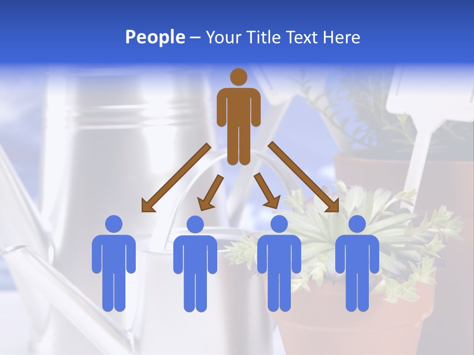 Chart Treasure Market PowerPoint Template