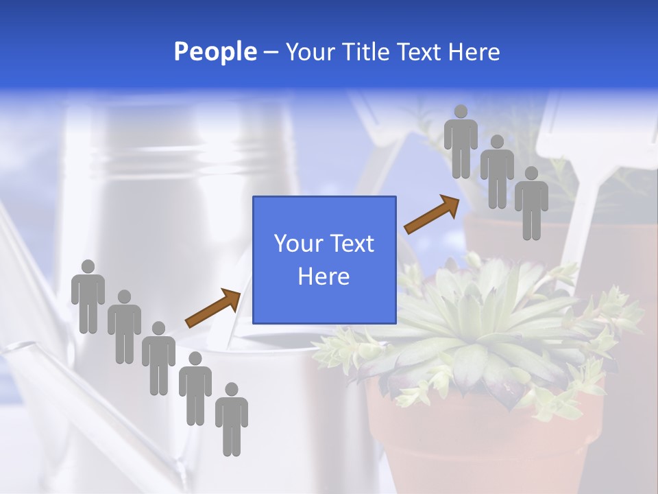 Chart Treasure Market PowerPoint Template