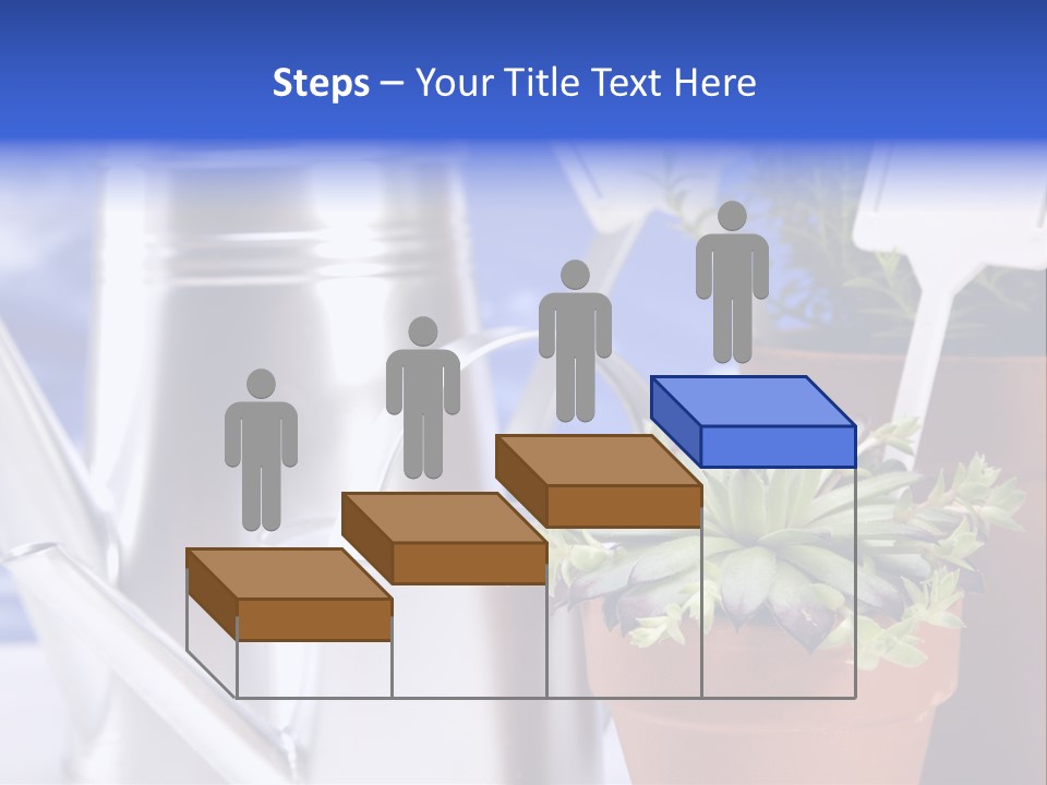 Chart Treasure Market PowerPoint Template