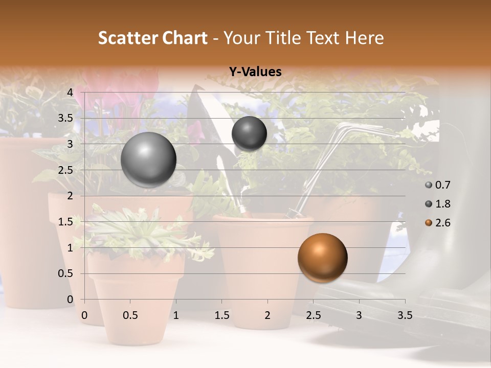 Gold Symbol Care PowerPoint Template