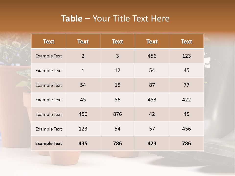 Gold Symbol Care PowerPoint Template