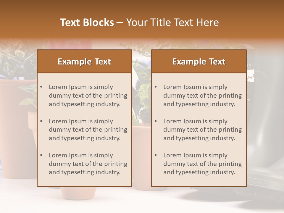 Gold Symbol Care PowerPoint Template