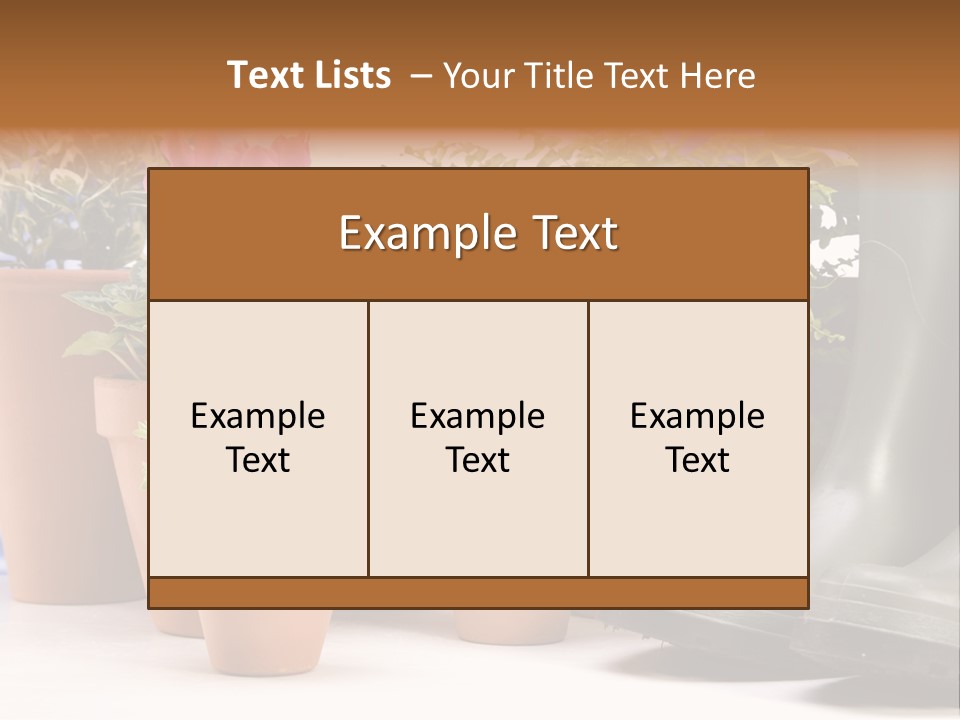 Gold Symbol Care PowerPoint Template