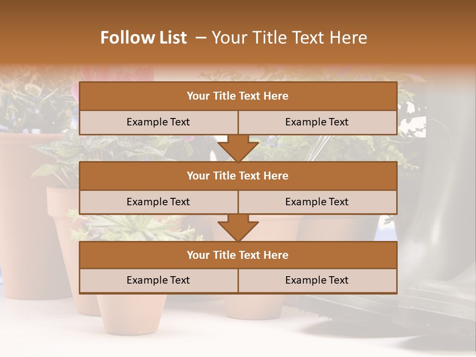 Gold Symbol Care PowerPoint Template
