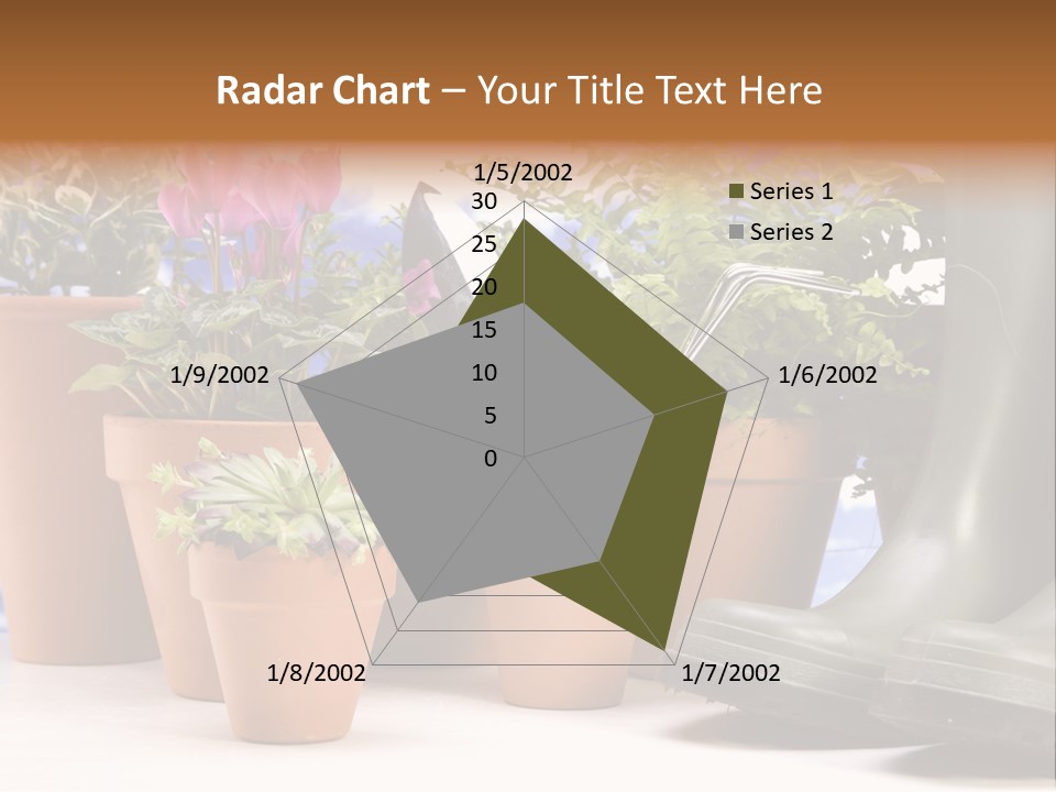 Gold Symbol Care PowerPoint Template