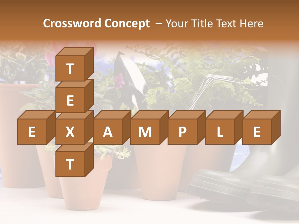 Gold Symbol Care PowerPoint Template