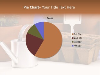 Symbol Gain Market PowerPoint Template