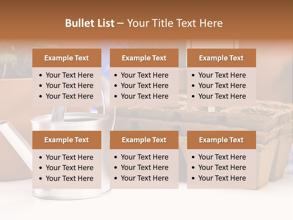 Symbol Gain Market PowerPoint Template