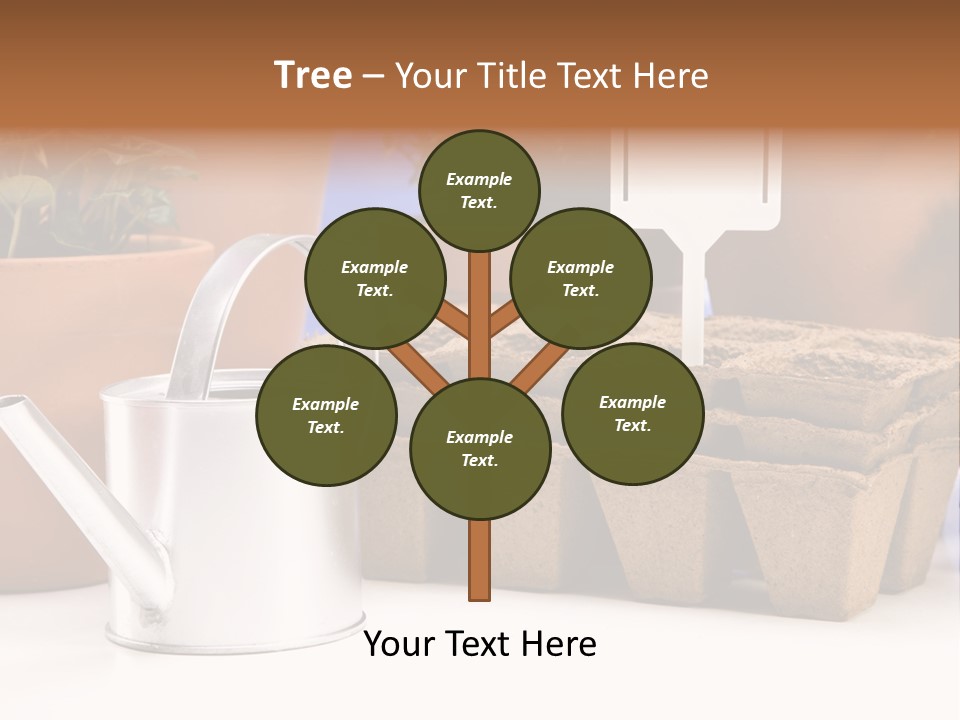 Symbol Gain Market PowerPoint Template