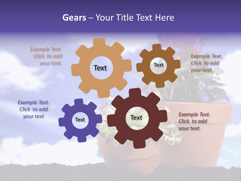 Luxury Currency Bar PowerPoint Template