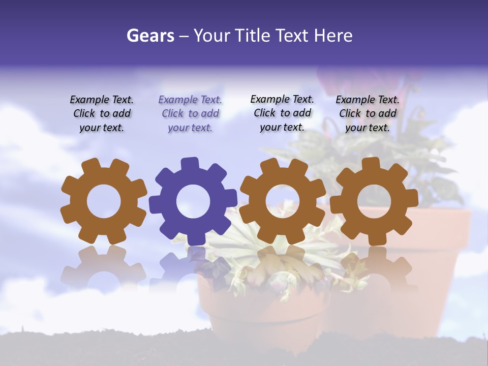 Luxury Currency Bar PowerPoint Template