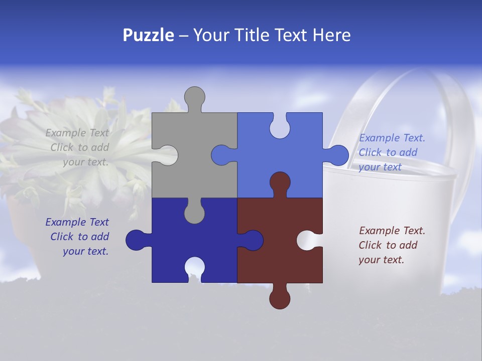 Precious White Care PowerPoint Template