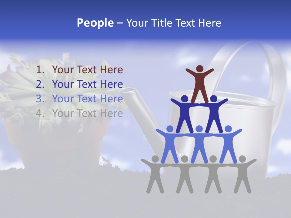 Precious White Care PowerPoint Template