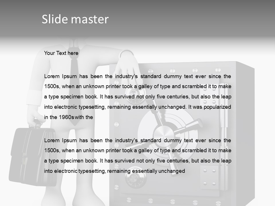 Graphics People Image PowerPoint Template