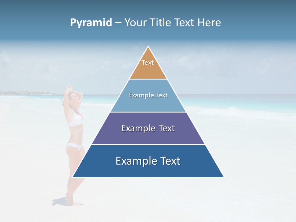 Sun People Sand PowerPoint Template