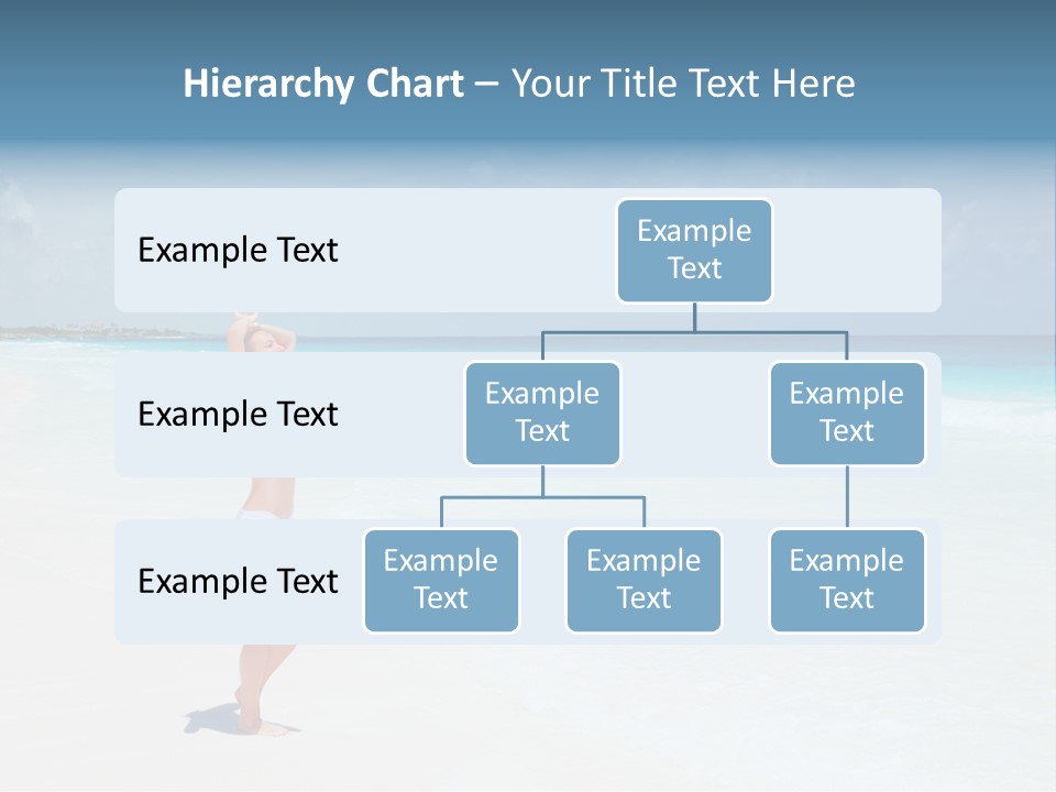 Sun People Sand PowerPoint Template
